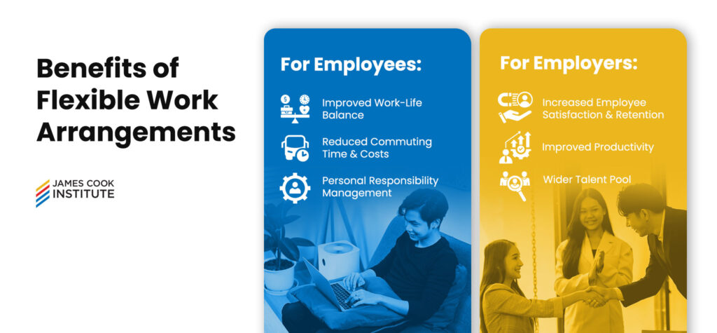 James Cook Institute Singapore - Benefits of Flexible Work Arrangements